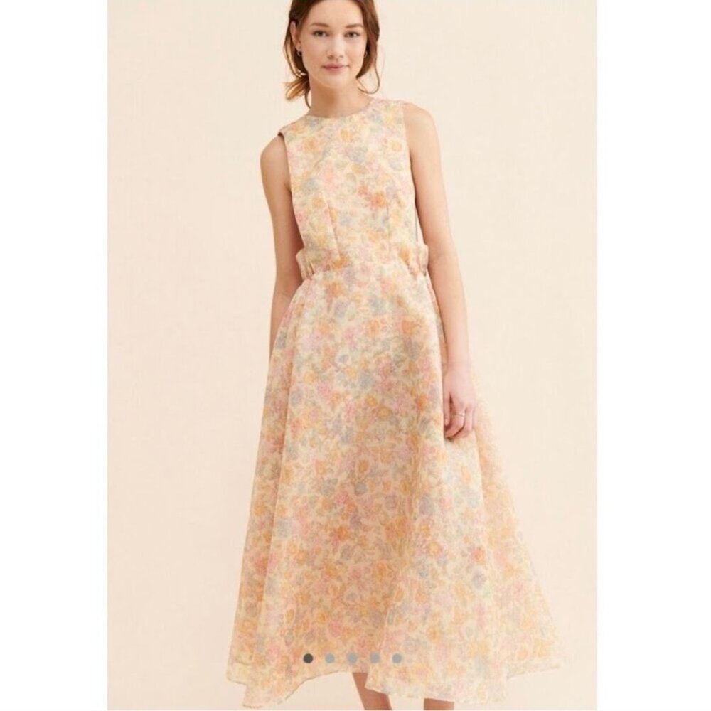 NWOT Selkie size XS Floral Midi Dress